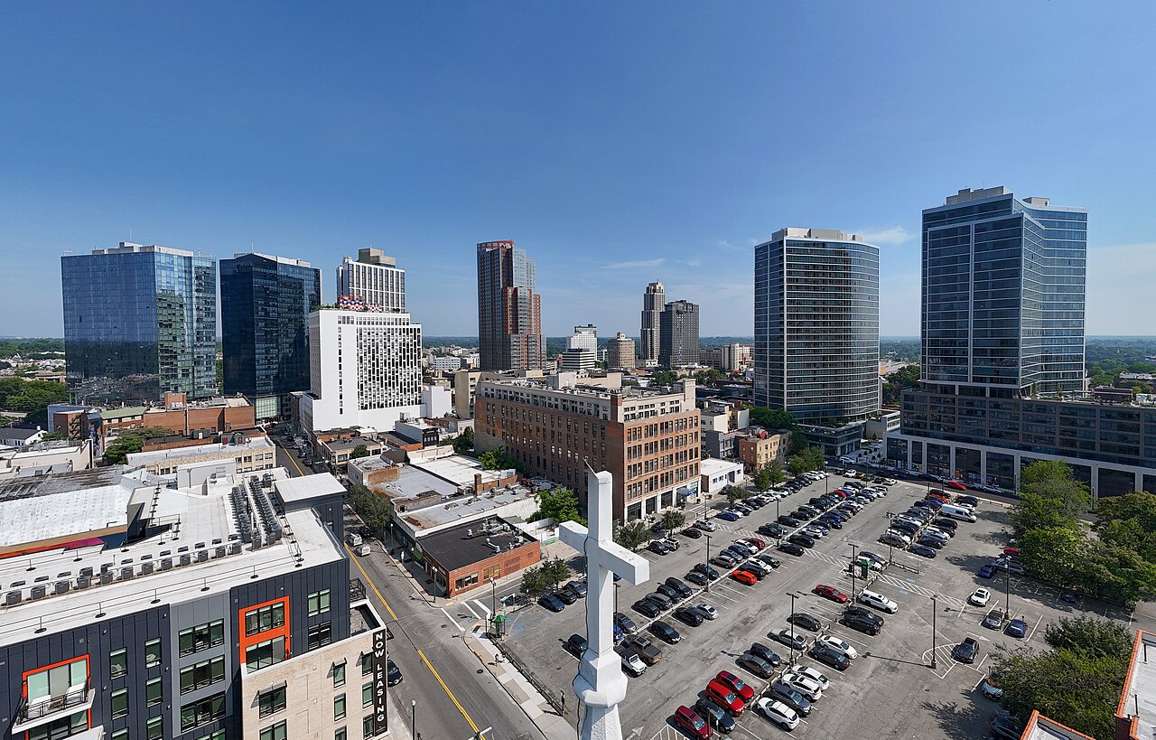 Downtown New Rochelle from above. Photo: Quintin Soloviev, Wikimedia Commons (CC BY 4.0).